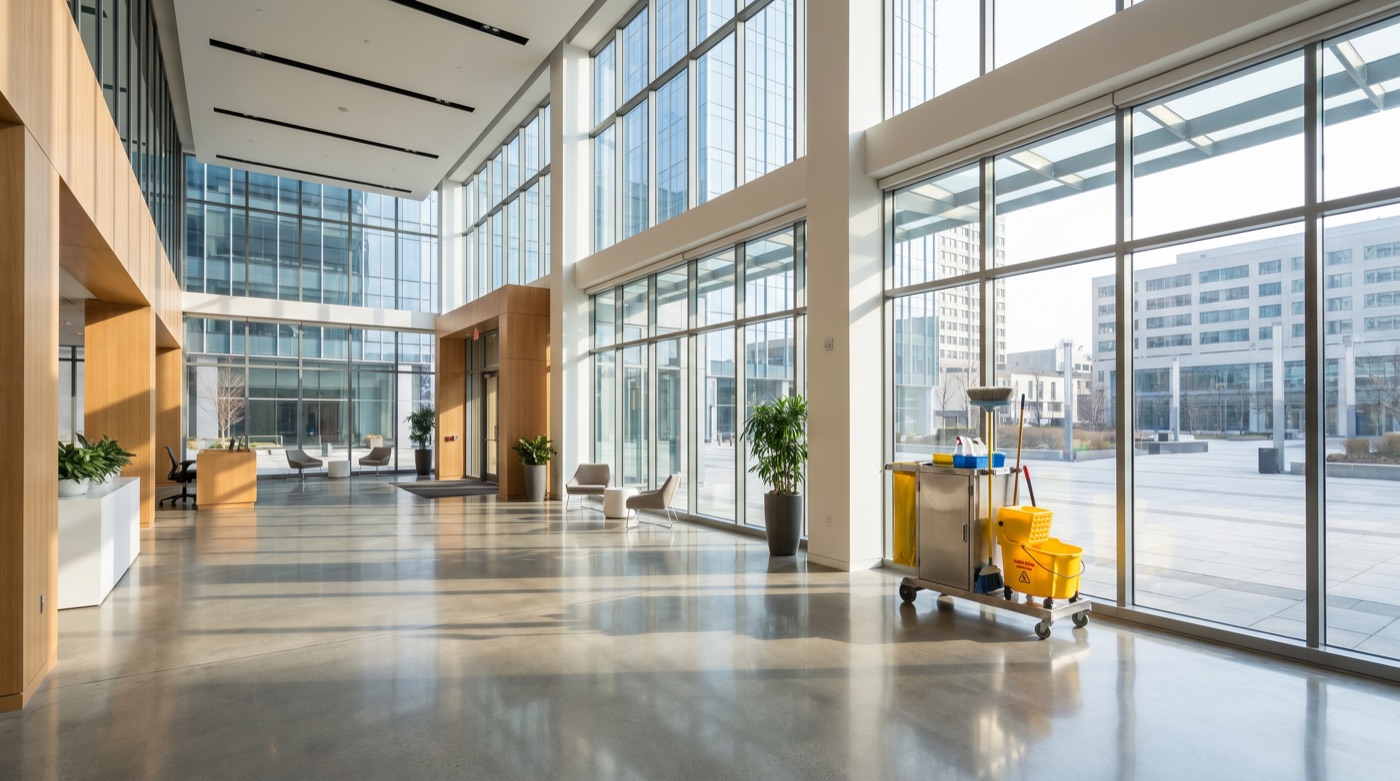 Gebäudereinigung Kosten: Büro & Treppenhaus