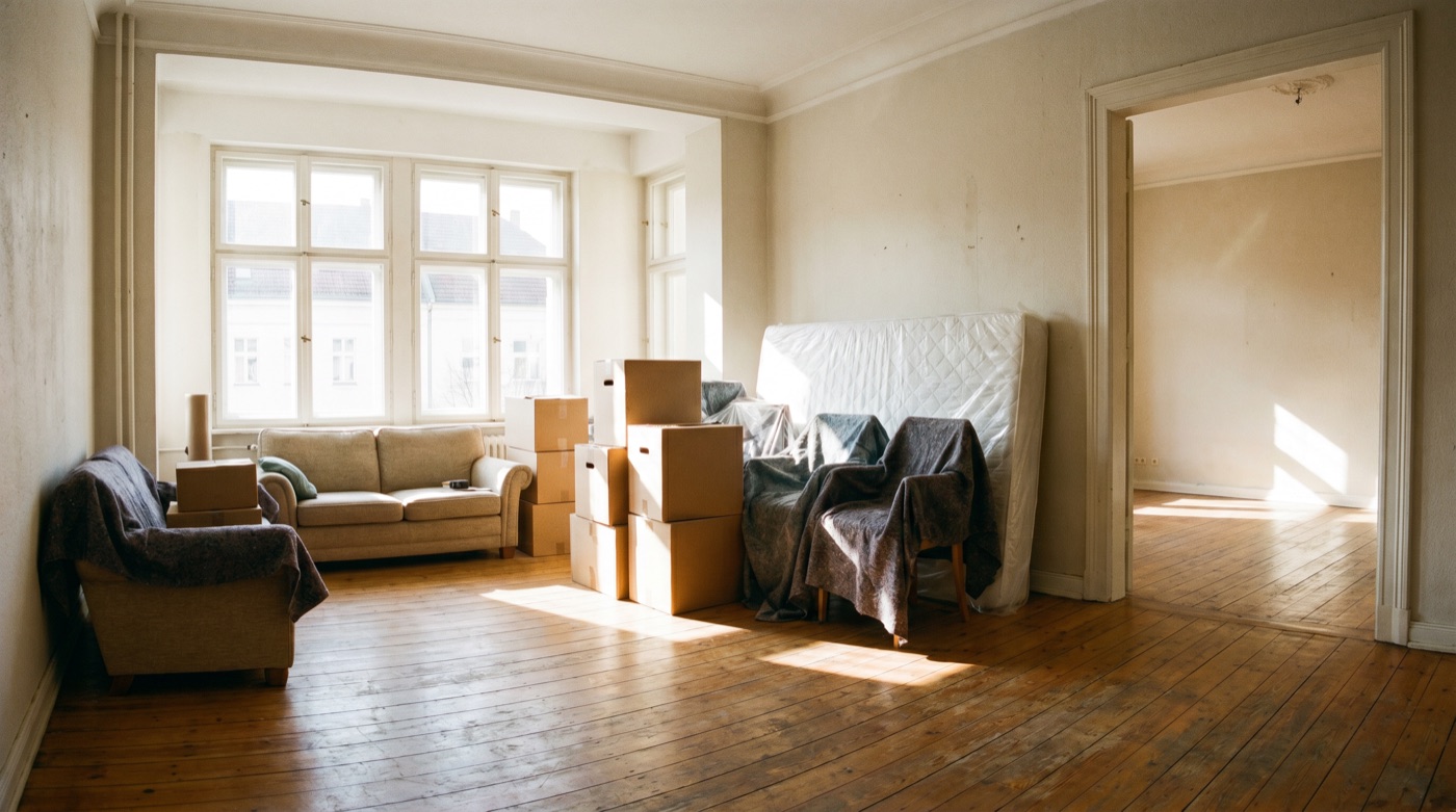 Umzugskosten 2-Zimmer-Wohnung: Rechenbeispiel