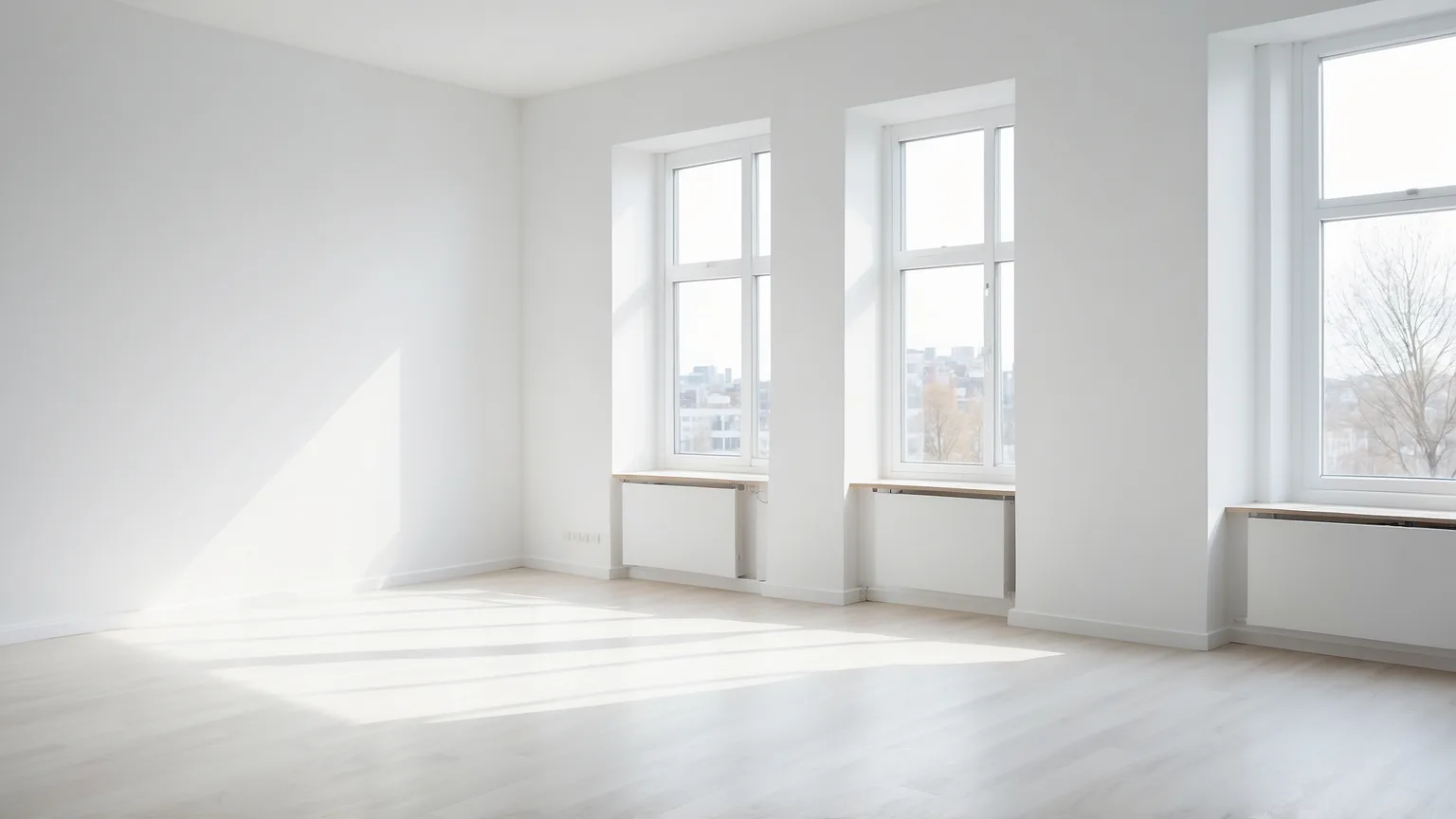 Geräumtes Zimmer nach einer Haushaltsauflösung